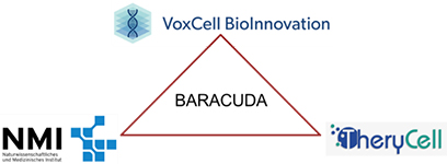 Baracuda Therycell NMI Voxcell-Bioinnovation logos